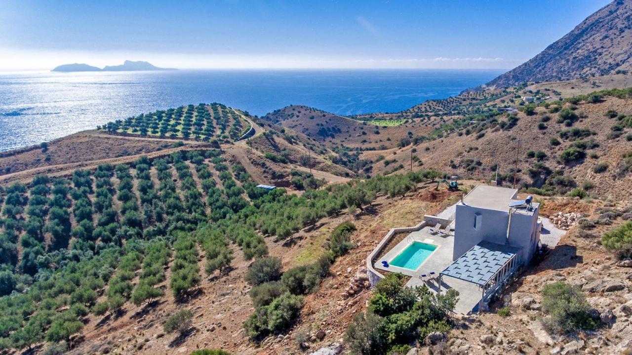 איה גליני Tranquil Sea View Villa With Private Pool, Just 2Km From The Beach! מראה חיצוני תמונה