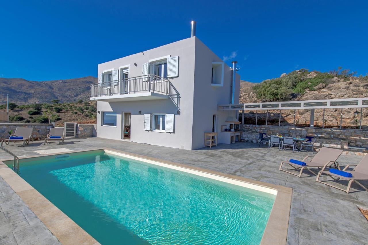 איה גליני Tranquil Sea View Villa With Private Pool, Just 2Km From The Beach! מראה חיצוני תמונה