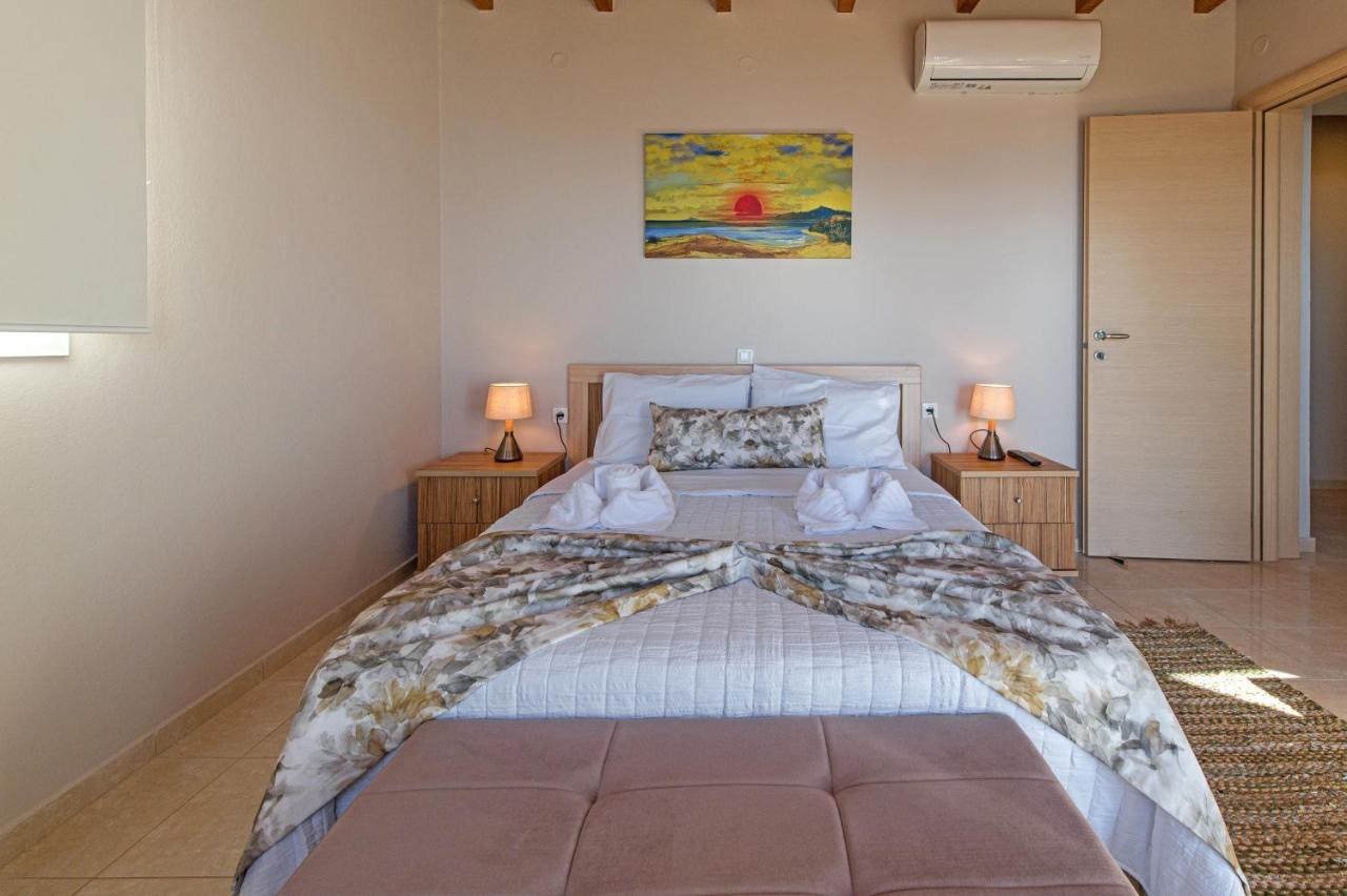 איה גליני Tranquil Sea View Villa With Private Pool, Just 2Km From The Beach! מראה חיצוני תמונה