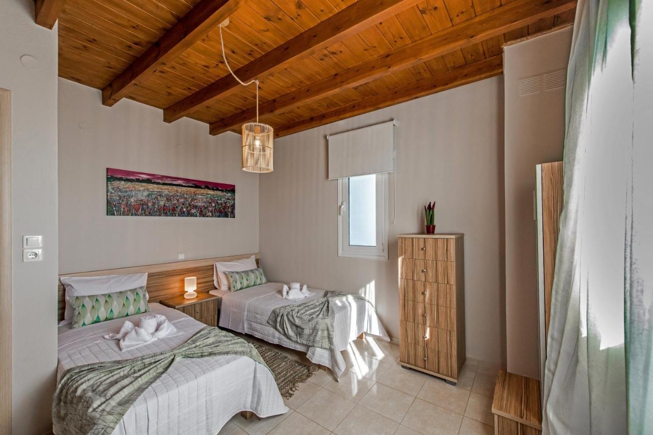 איה גליני Tranquil Sea View Villa With Private Pool, Just 2Km From The Beach! מראה חיצוני תמונה