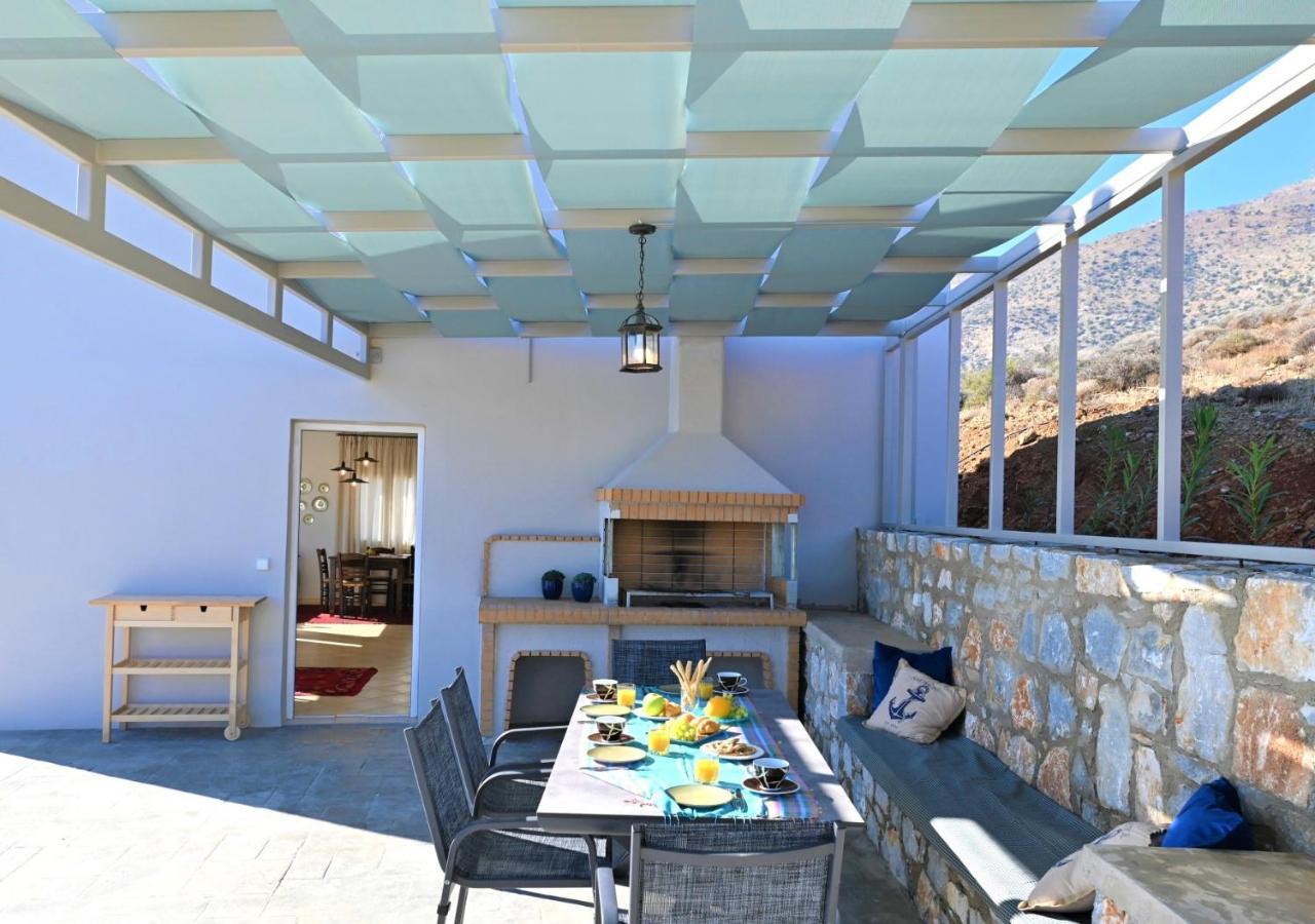 איה גליני Tranquil Sea View Villa With Private Pool, Just 2Km From The Beach! מראה חיצוני תמונה