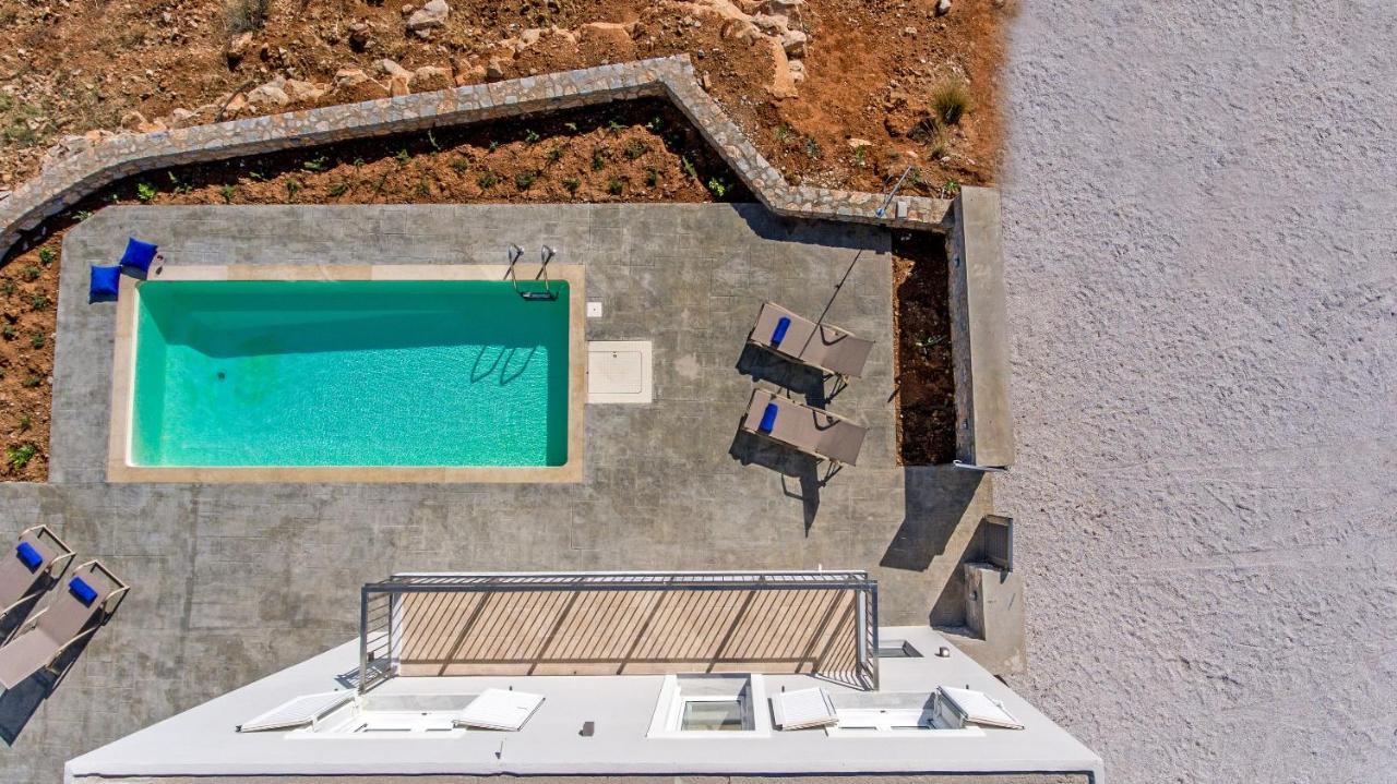 איה גליני Tranquil Sea View Villa With Private Pool, Just 2Km From The Beach! מראה חיצוני תמונה
