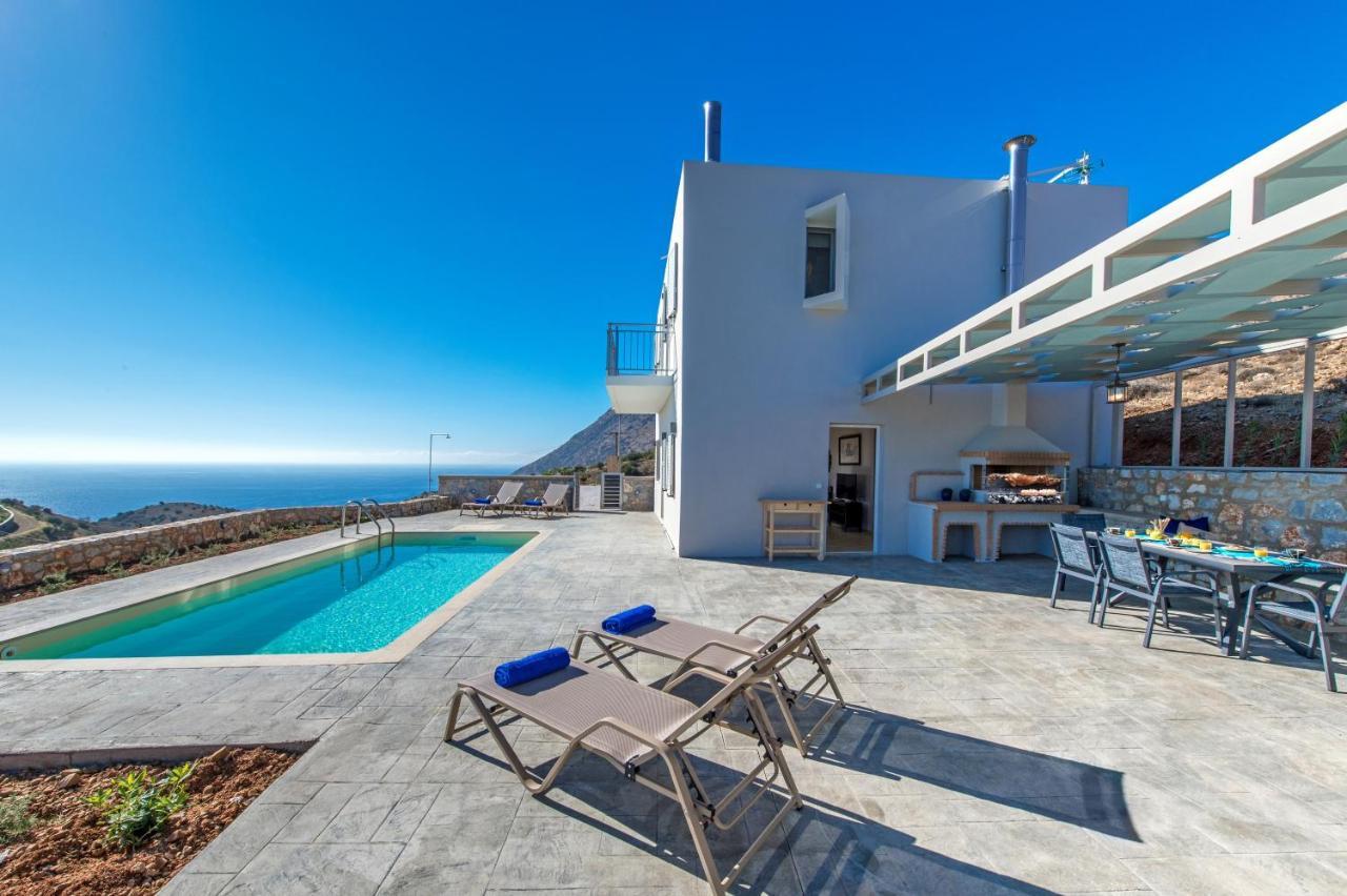 איה גליני Tranquil Sea View Villa With Private Pool, Just 2Km From The Beach! מראה חיצוני תמונה