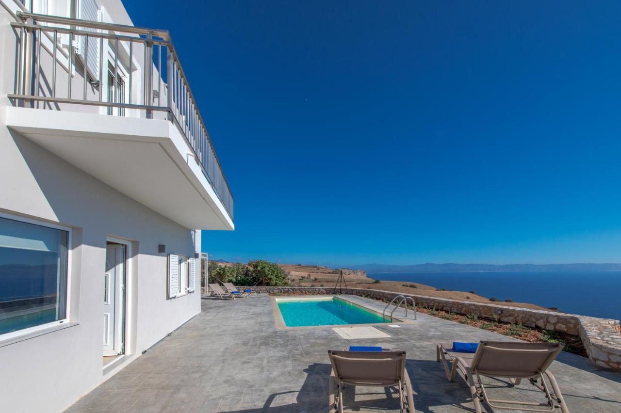 איה גליני Tranquil Sea View Villa With Private Pool, Just 2Km From The Beach! מראה חיצוני תמונה
