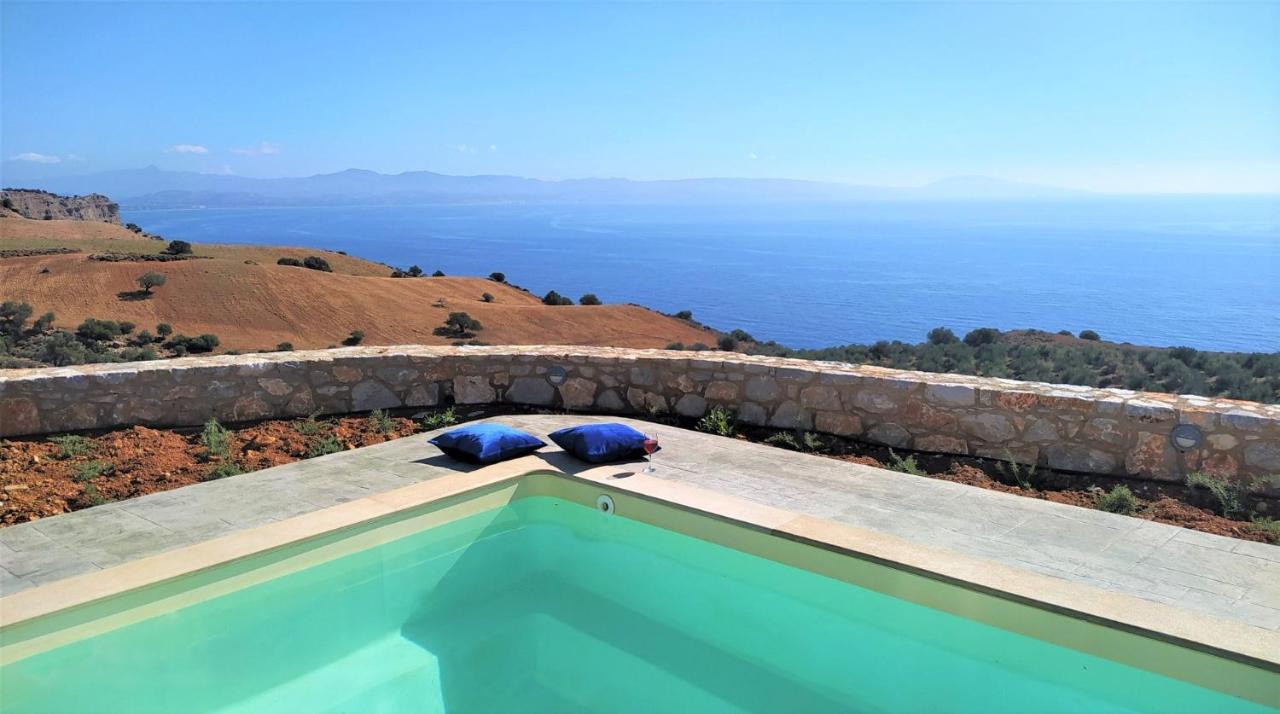 איה גליני Tranquil Sea View Villa With Private Pool, Just 2Km From The Beach! מראה חיצוני תמונה
